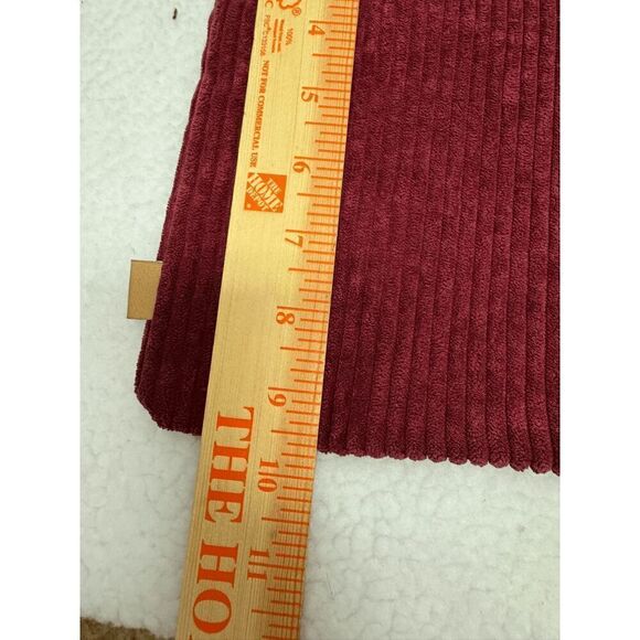 3 for $10 Ipsy September 2020 Glam Bag Plus Drawstring Maroon Ribbed Makeup Cosm - Picture 4 of 5